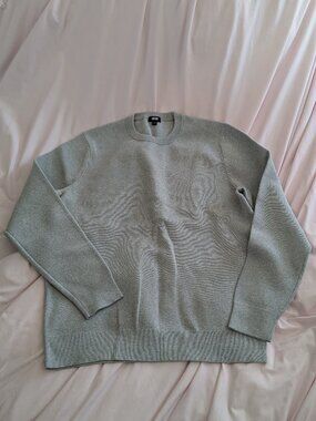 Uniqlo Gray Washable Cotton Blend Sweater XL